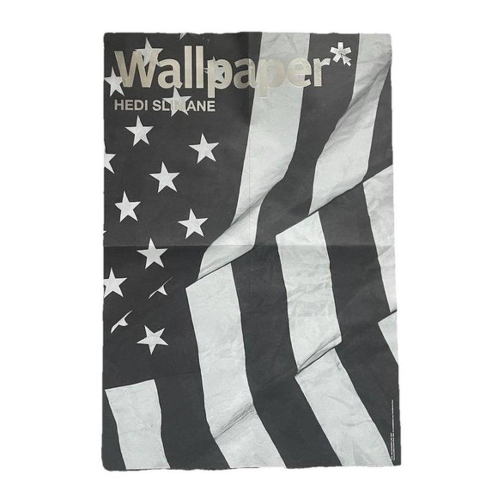 2007 Hedi Slimane Photgraphy Print American Flag 16x23 in Dior Limited Edition